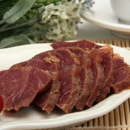 山西平遥宝聚源牛肉卤牛肉熟牛肉200g真空包装牛肉零食熟食  包邮