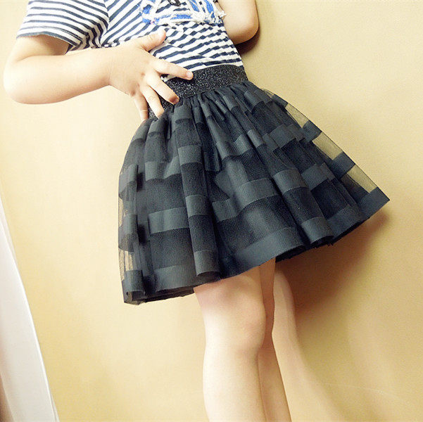 Jupe fillette en mélange - Ref 2050703 Image 1