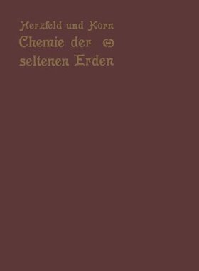 【预订】Chemie Der Seltenen Erden