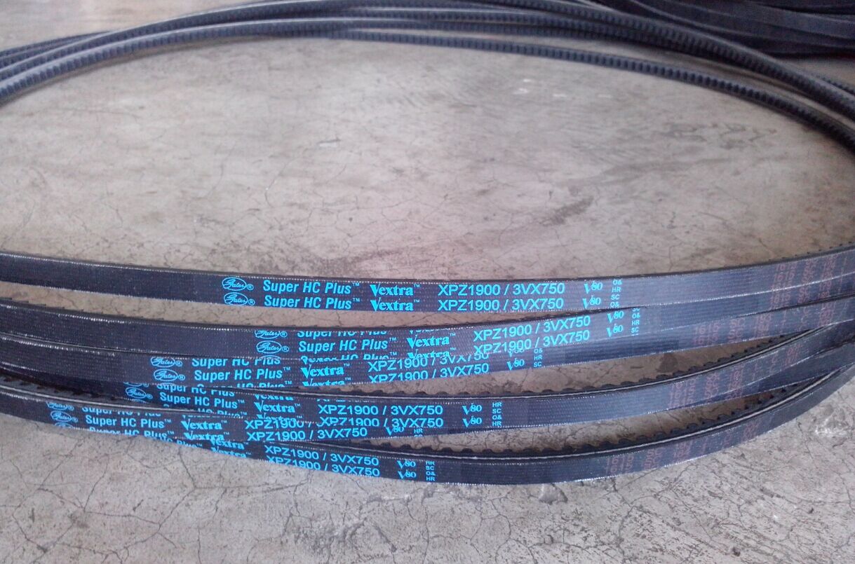 XPZ1937皮带XPZ1900/3VX750三角带XPZ1950美国GATES盖茨传动带