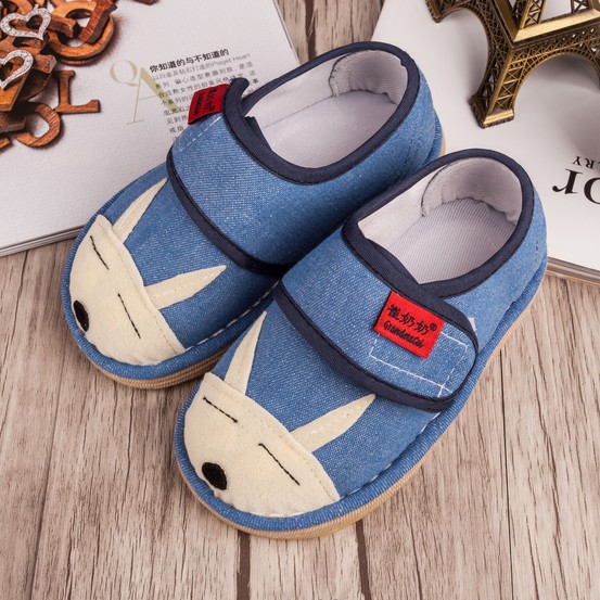 Chaussures enfants tissu en coton pour printemps - semelle Melaleuca - Ref 1046934 Image 1