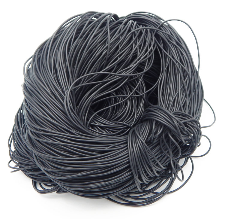 diy饰品配件材料2mm 3mm 硅胶绳 橡胶绳 手链项链实心橡胶绳子