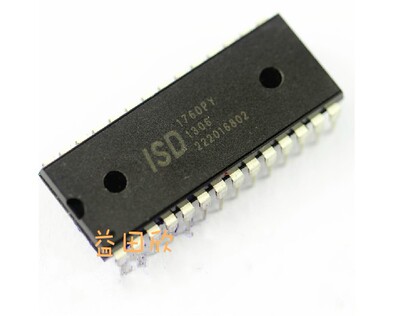 ISD1760PY   语音录制和重放 接口芯片 SPI接口 DIP 品质保障