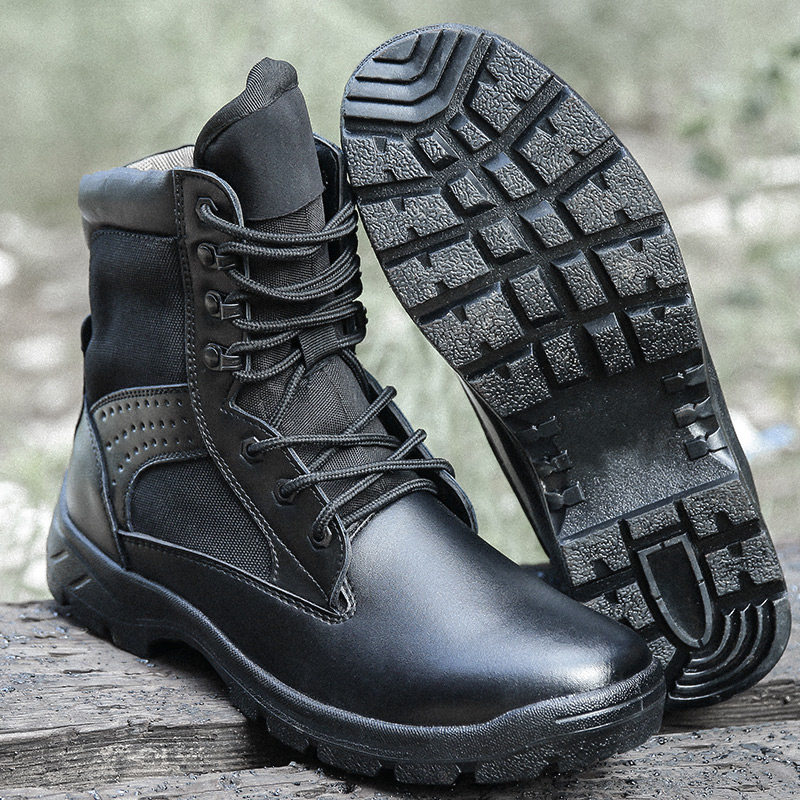 Bottes militaires pour homme - porter - Ref 1398943 Image 1