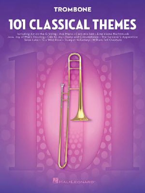 【预订】101 Classical Themes for Trombone