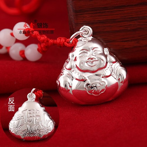 纯银佛牌开运保平安首饰品包邮