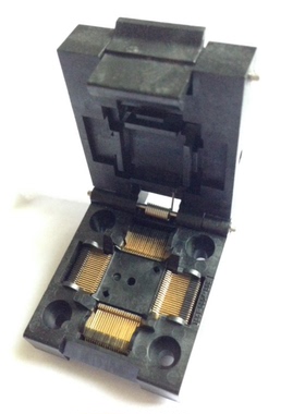 IC51-0804-808-14 原装YAMAICHI 进口测试座 socket QFP80 TQFP80