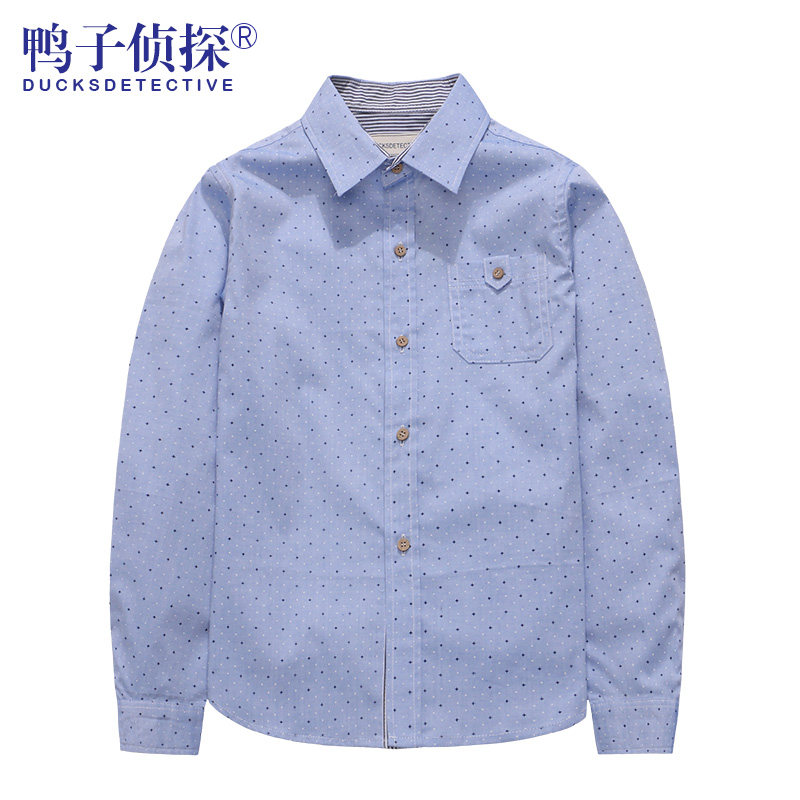 Chemise garcon DUCKS DETECTIVE à manche longue - Ref 2075113 Image 1