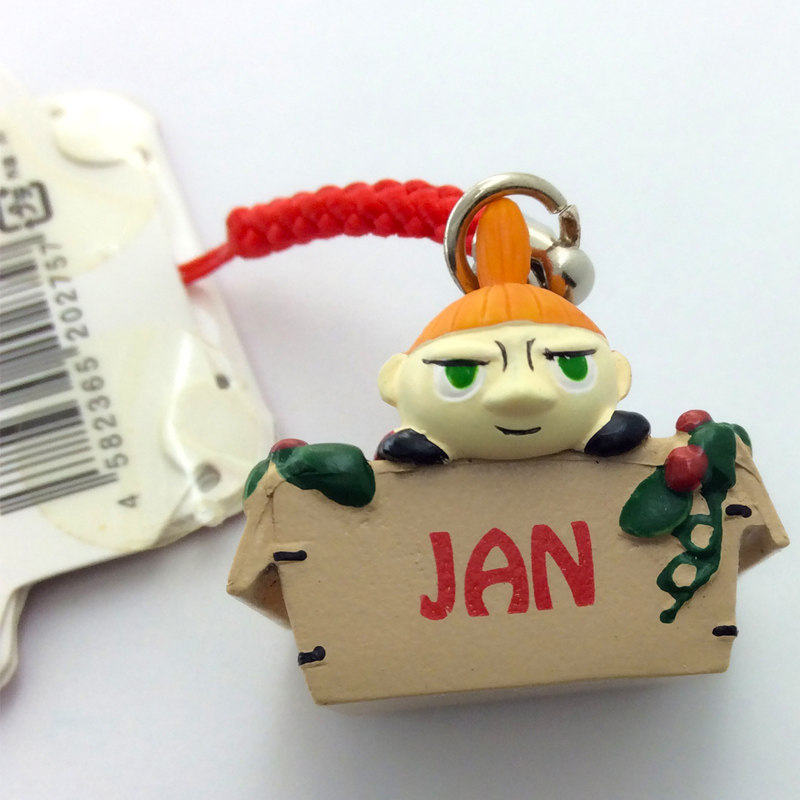 日本本土限定正版moomin姆明little my亚美365生日纪念日挂件吊扣