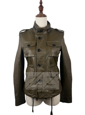 日单 四袋猎装 羊皮衣 Army Drab Green 暗绿色 绛绿 军绿色 咸菜