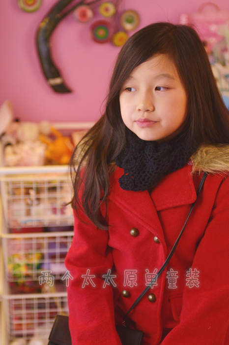 Manteau pour fille en laine - Ref 2161684 Image 1