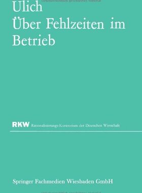 【预售】Uber Fehlzeiten Im Betrieb: Eine Sammlung Von ...
