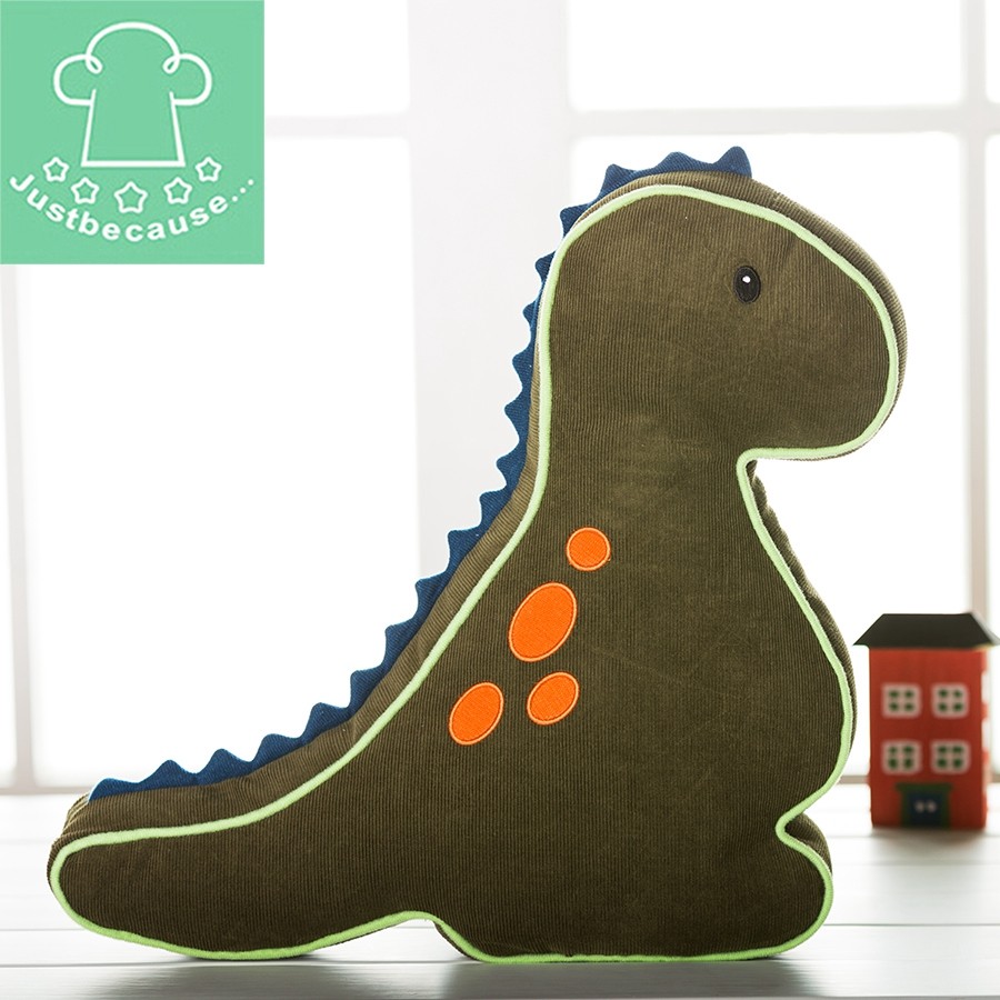 布艺新年礼物靠垫霸王龙公仔玩偶