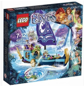 儿童益智乐高LEGO 41073 Elves水之精灵娜伊达的史诗历险船2015款