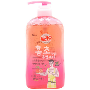 韩国进口 爱敬 新款石榴味洗洁精洗涤剂刷碗厨房清洁家庭清洁