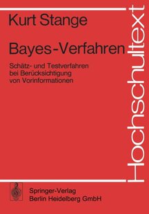 【预订】Bayes-Verfahren: Schatz- Und Testver...