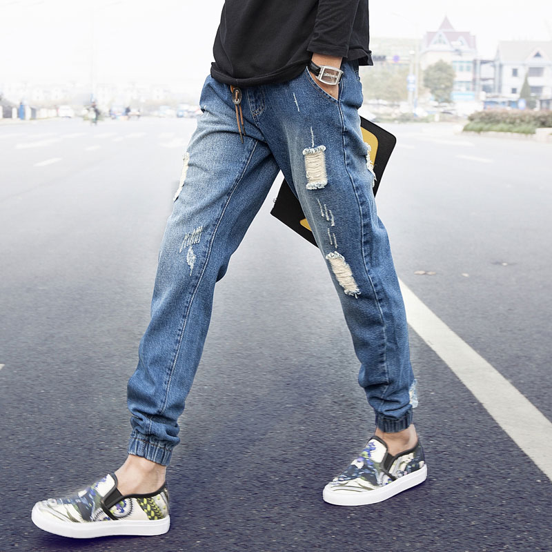 Jeans pour grands chantiers pieds Slim pour automne - Ref 1470477 Image 1
