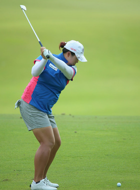 高尔夫明星海报 朴仁妃 房间客厅海报装饰高尔夫球会所挂画T3201A