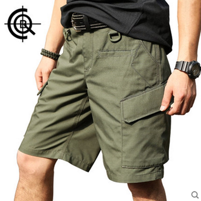 CQB 户外工装裤宽松多袋裤短裤男夏 战术裤 裤子 通勤裤 TAD短裤