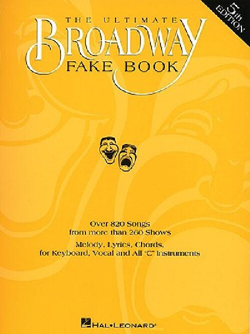 【预订】the ultimate broadway fake book