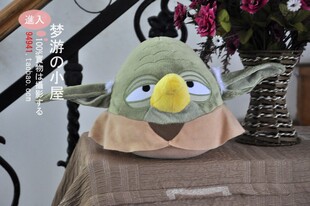 包邮 美单 Angry Birds X Star Wars 合作版尤达大师外星人小抱枕