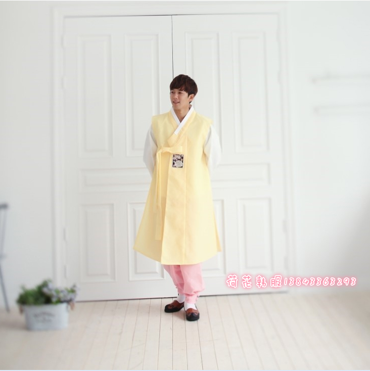 朝鲜族服装婚礼结婚男士新郎韩服H-M01026