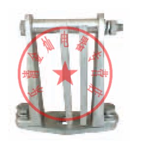 MNL-301 JC固定金具户内矩形母线线夹(立放式) 室内母排 铜排配件