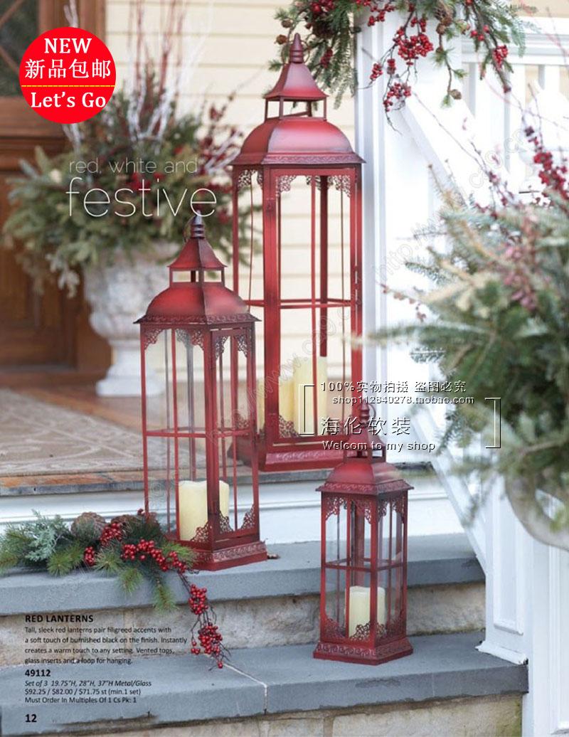 做旧铁艺大号户外婚庆路引烛台