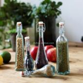 许愿瓶套装 密封调料瓶 西班牙手工玻璃 稻谷藏库