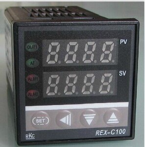 温控仪 数显PID智能温控仪表温控器温控表 温度控制器REX-C100