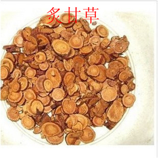 新鲜蜜炙甘草 包邮 新货无硫500g 中药材炙甘草片 制甘草500克