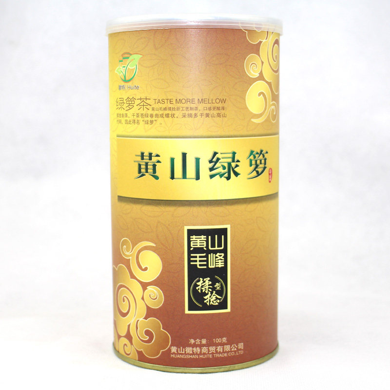 2025年新茶 徽特揉捻型黄山毛峰  特级一等黄山绿箩100克罐装,茶,黄山毛峰,淘宝优惠券,粉丝福利购,淘宝优惠卷