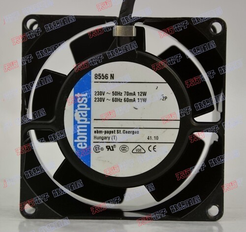 全新原装ebmpapst耐高温轴流风机8556N 230V变频器烤箱烤炉风扇
