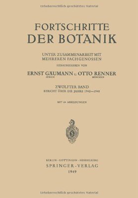 【预订】Fortschritte Der Botanik: Bericht Ub...
