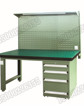 重型工作台带四抽柜(台面厚50mm 带挂板)SFH-1504G SFH-1804G