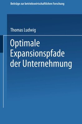 【预售】Optimale Expansionspfade Der Unternehmung
