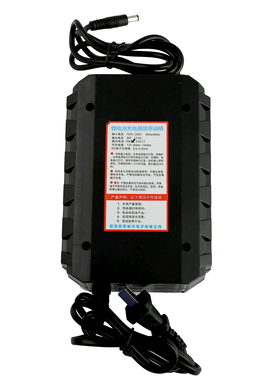 新款12v大容量锂电池12.6v锂电池10A充电器通用 蓝逆凯美威充电器