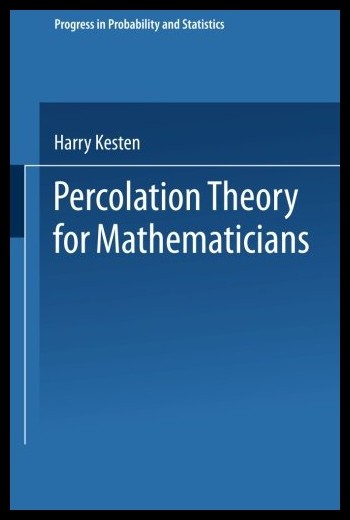 【预售】percolation theory for mathematicians