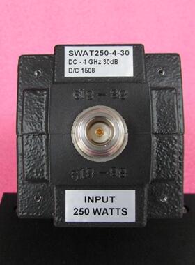 SWAT250-4-30  DC-4GHz 30dB 250W N 射频微波同轴固定衰减器