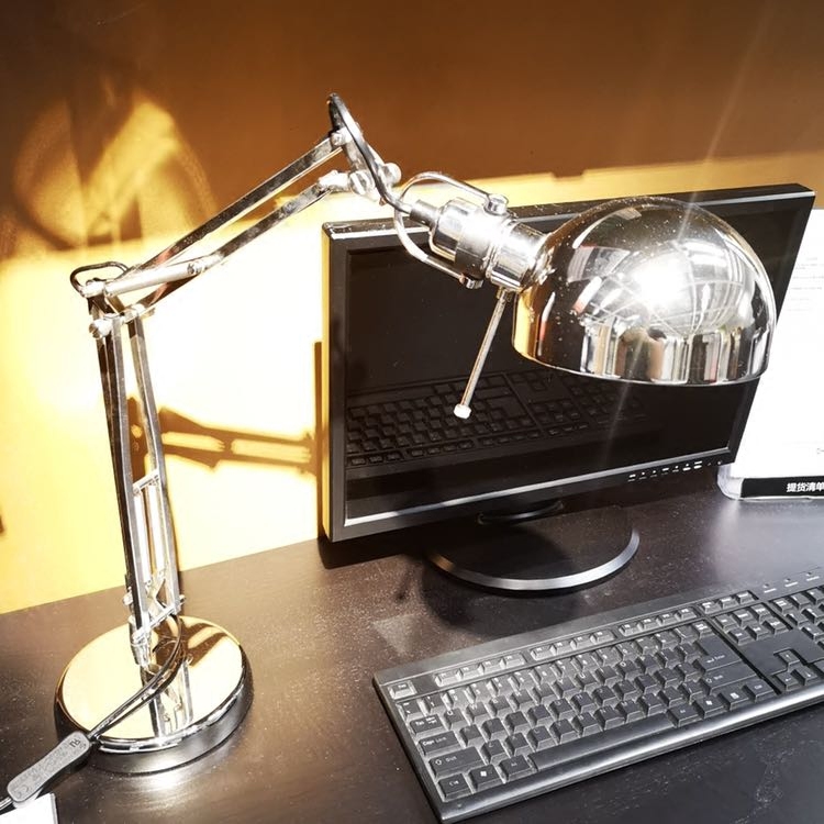 宜家国内代购芙萨 工作灯台灯长臂阅读灯 学习看书灯儿童灯护眼