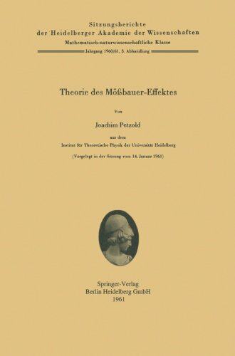 【预订】Theorie Des Mossbauer-Effektes