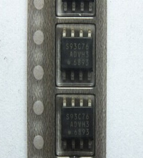 汽车存储器 S93C76 仪表调速EEPROM数据编程芯片 贴片8脚