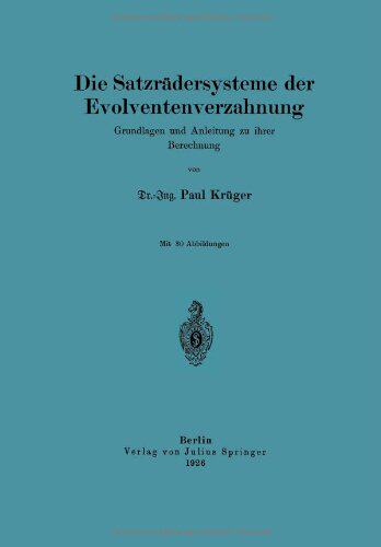 【预订】Die Satzradersysteme Der Evolventenv...