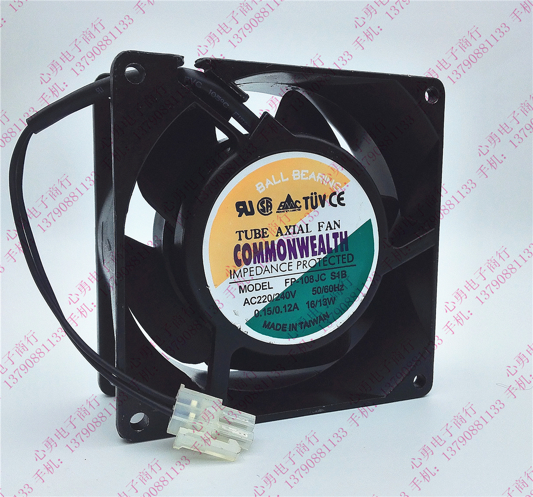 台湾三协 AC220V-240V FP-108JC S1B 9238 9.2厘米风机 机柜风扇