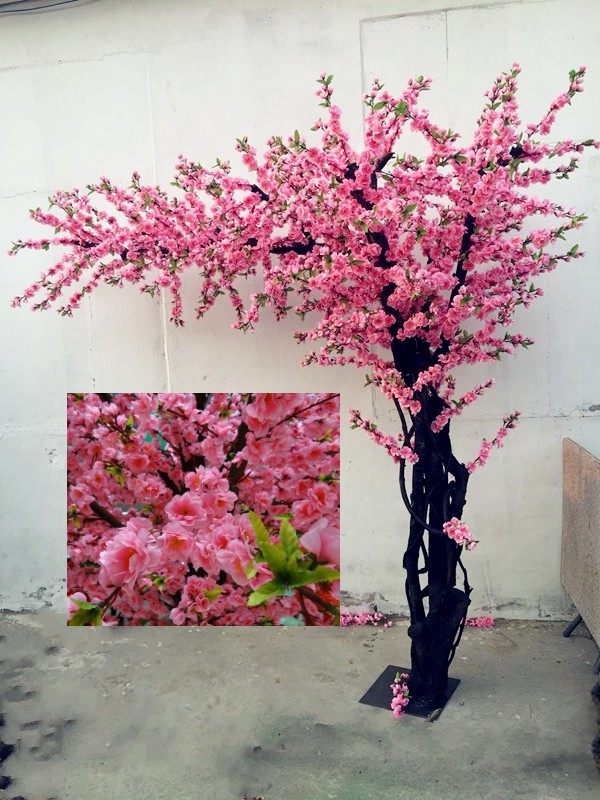 仿真桃树 桃花树拱门仿真桃树许愿树仿真樱花树影楼舞台道具包邮