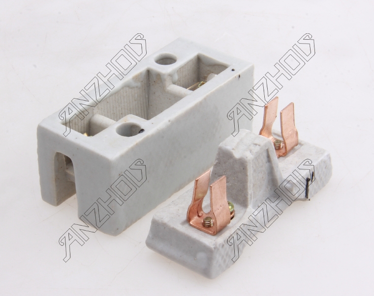 熔断丝盒 RC1A-15A家用 陶瓷保险盒 保险丝盒 15A国标陶瓷保险盒