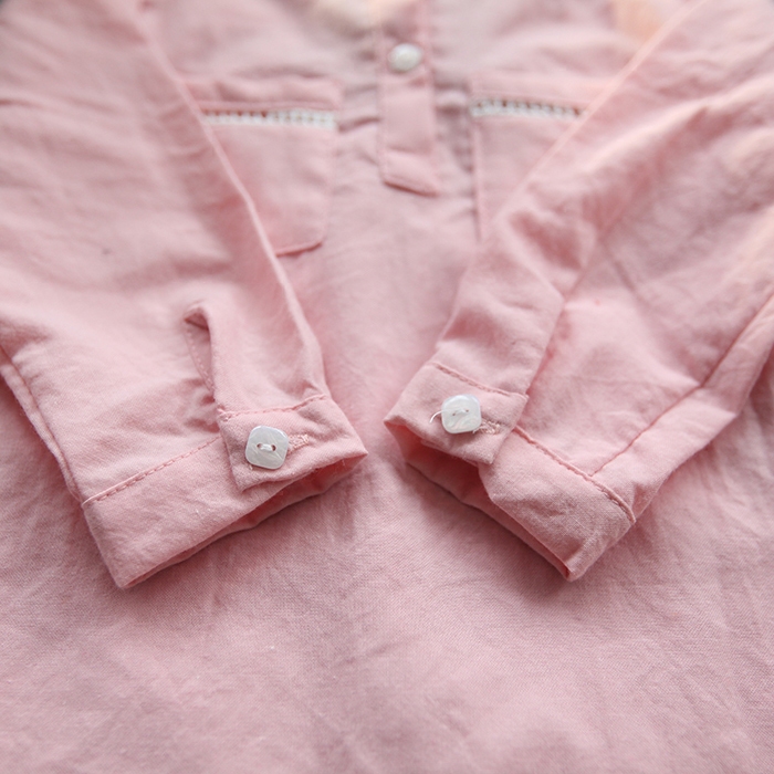 Chemise fille à manche longue - Ref 2087421 Image 4