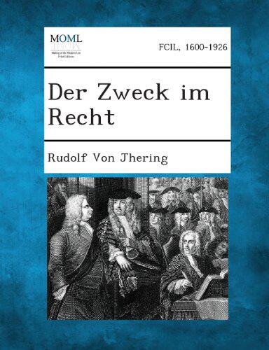 【预售】Der Zweck Im Recht, Volume I