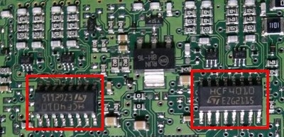 HCF4010 汽车缓冲器芯片IC 奔驰ML350电脑板易损芯片IC IC模块