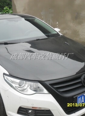 大众CC汽车10-12年 款机盖改装M3款碳纤维机盖 引擎盖 头盖直销